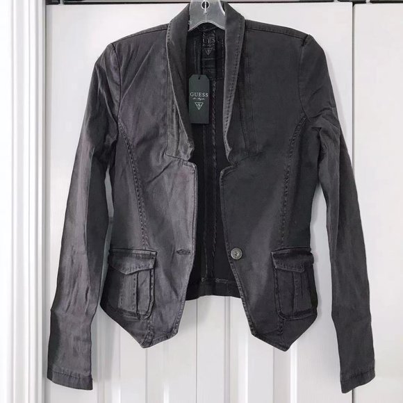 Guess LA Denim and Dry Coats Jacket NWT - Picture 1 of 4